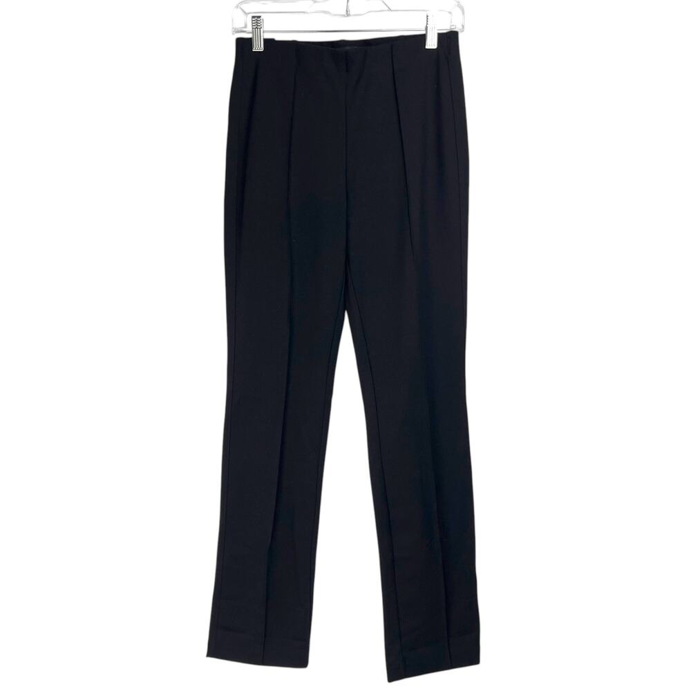 NWT Banana Republic Women's Size S Black Pull-On High-Rise Ponte Pant